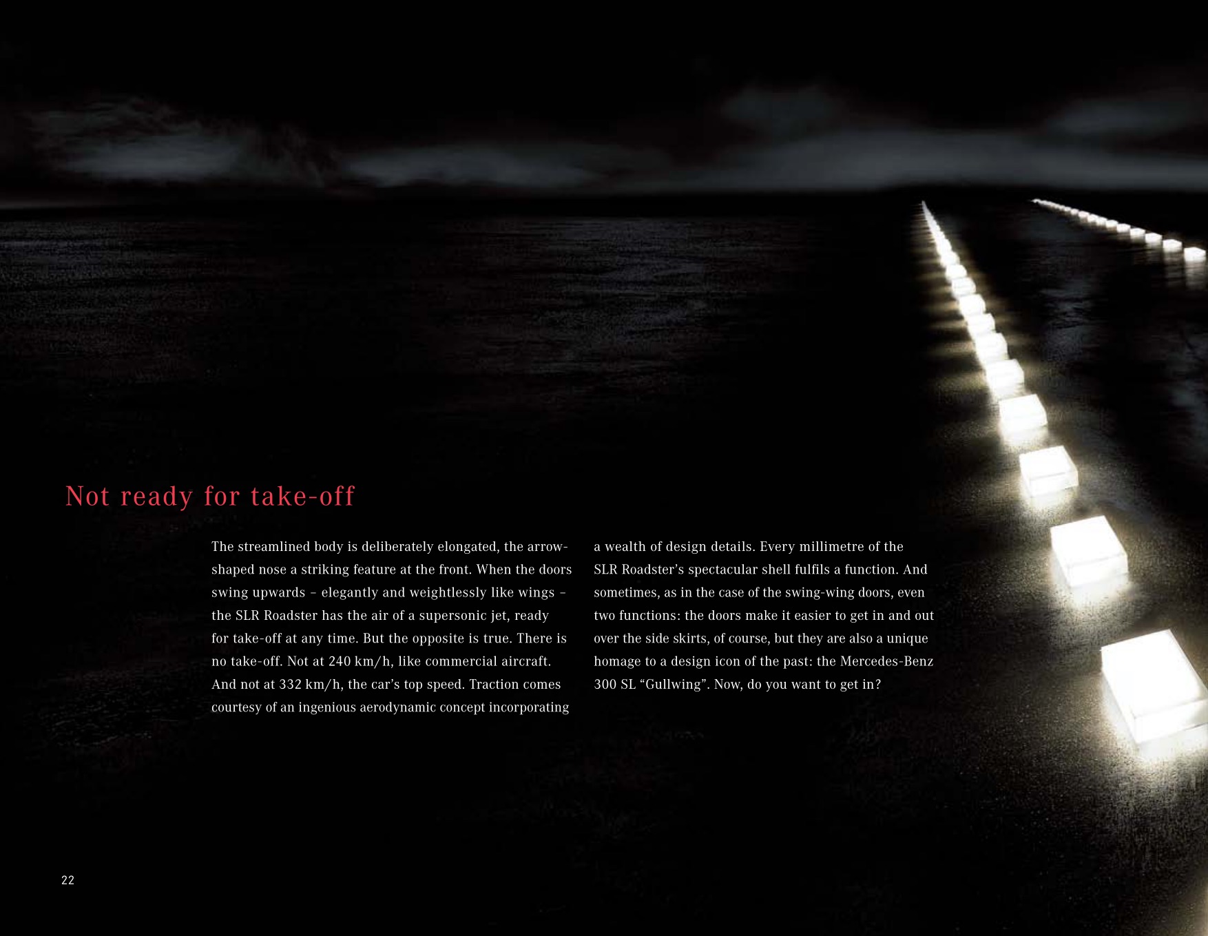 2008 Mercedes-Benz SLR Brochure Page 44